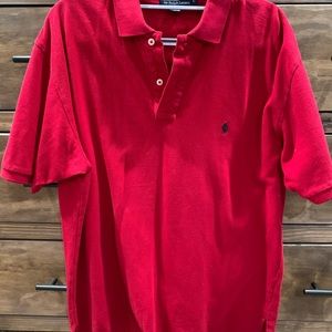 Red Ralph Lauren Polo Short Sleeve